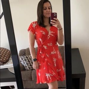 To be smitten - Floral wrap dress Vici Collection